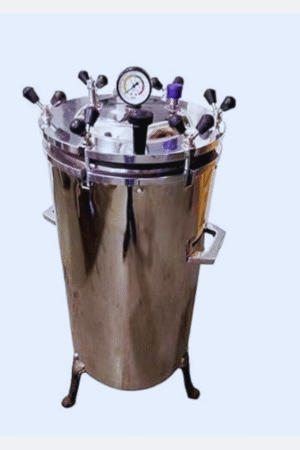 Technical Specification Model No. Inner Dia. x Depth Capacity Liters Connected Load KW NU-145 A (A) 300 x 500 mm 40 3.0 NU-145 A (B) 350 x 550 mm 50 4.0 NU-145 A (C) 400 x 600 mm 78 5.0 NU-145 A (D) 450 x 600 mm 98 5.0 NU-145 A (E) 550 x 750 mm 185 6.0 Optional : a) PLC Controller with Timer, Alarm, Cycle Time and Pressure Indicator and Solenoid Valve With Auto-purging facility b) HMI (Touch screen) controller with 21 CFR and Real Time Data Monitoring. Note : Please ask for other capacities of your requirement. Customize size also available.